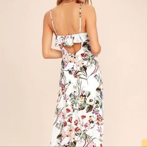 Floral Print Lulu’s Maxi Dress